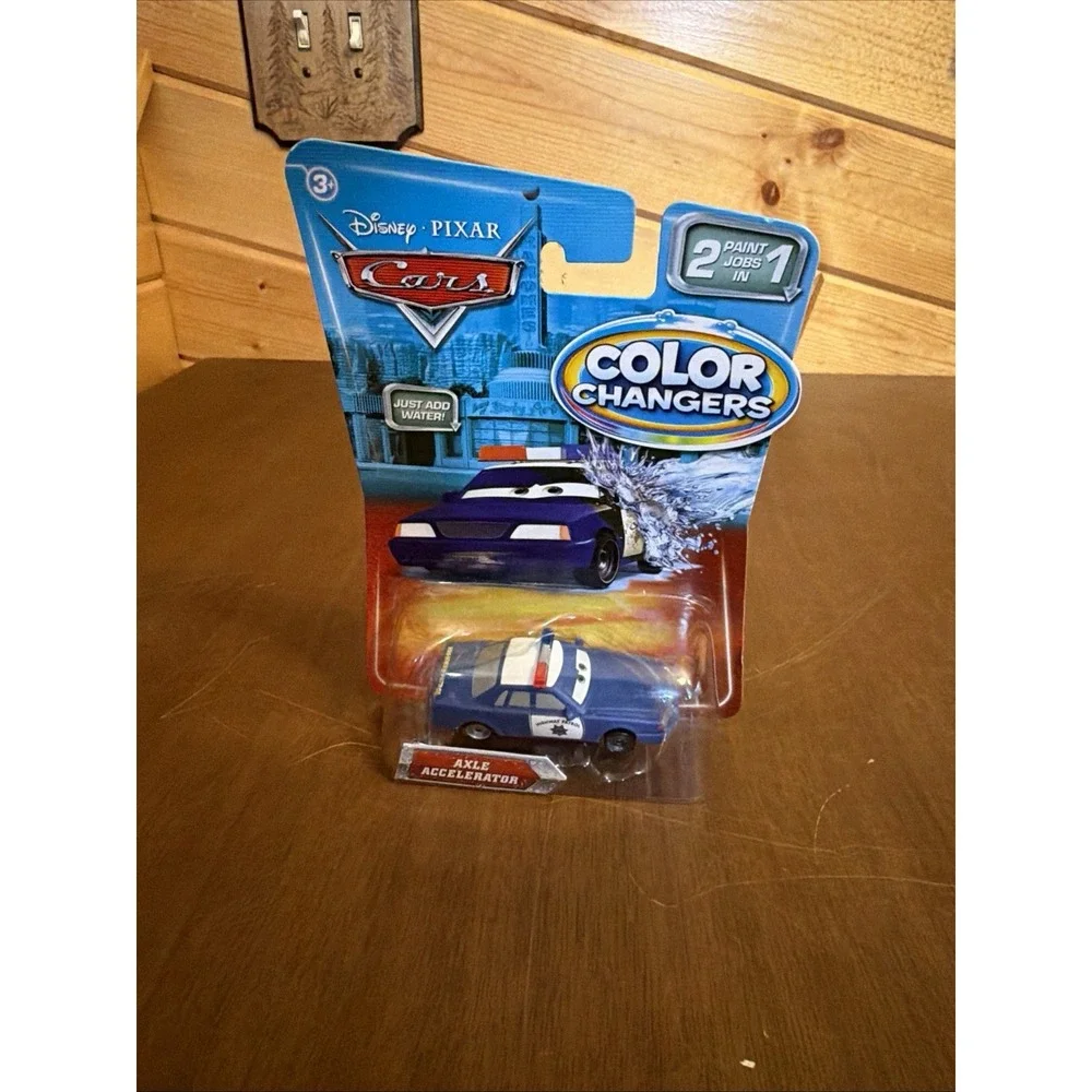 Mattel Disney Pixar Cars Color Changers Axle Accelerator 1:55 Diecast Car